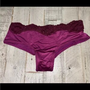 Magenta Victoria’s Secret Cheeky Panty